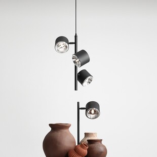 Lampa wisząca Bot 32cm czarna Aldex | Nowoczesny design