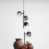 Lampa wisząca Bot 32cm czarna Aldex | Nowoczesny design
