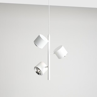 Lampa Wisząca Bot 32cm Biała Aldex | Nowoczesne Oświetlenie
