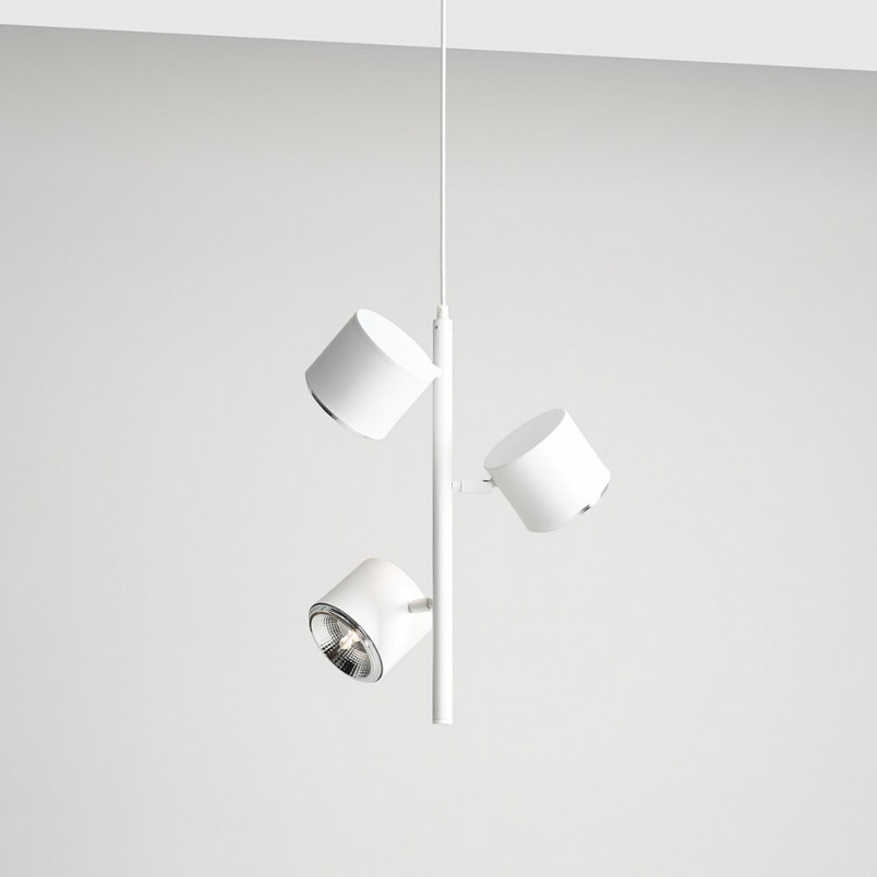 Lampa Wisząca Bot 32cm Biała Aldex | Nowoczesne Oświetlenie