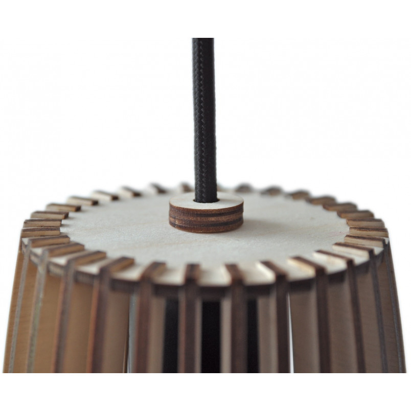 Lampa wisząca drewniana Scone 10cm - PlyStudio | Skandynawski design