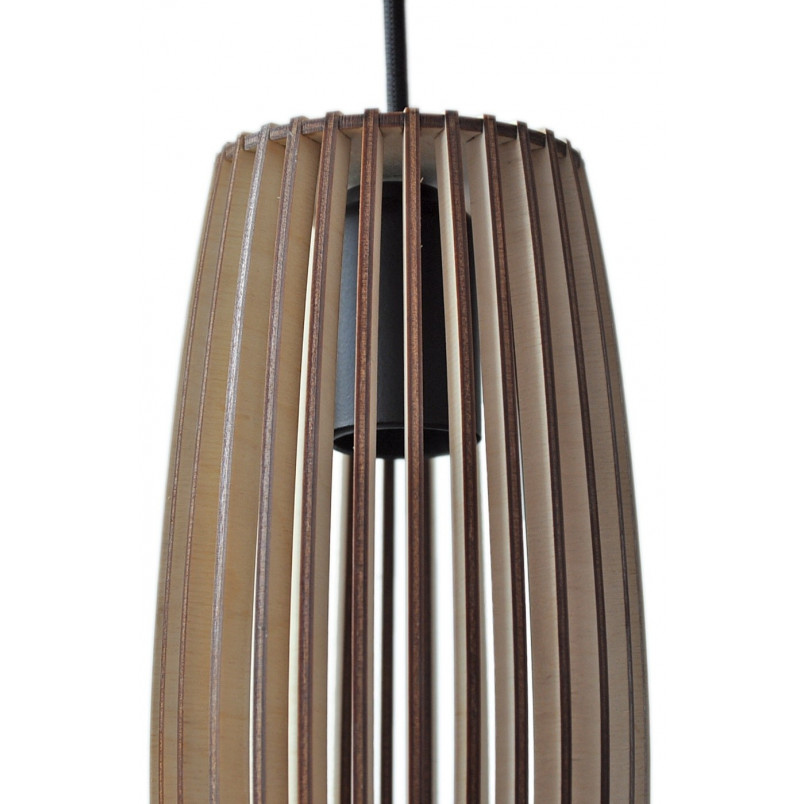 Lampa wisząca drewniana Scone 10cm - PlyStudio | Skandynawski design