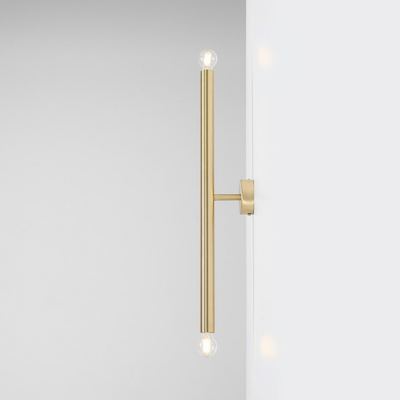 Kinkiet Tubo S złoty Aldex | Elegancki design | Kup online