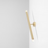 Kinkiet Tubo S złoty Aldex | Elegancki design | Kup online