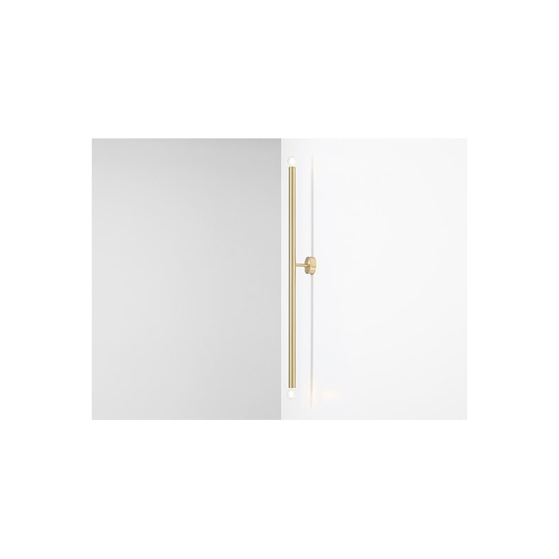 Kinkiet Tubo L złoty Aldex | Designerski kinkiet 100cm