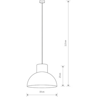 Lampa Wisząca Industrialna Works Czarna | Nowodvorski