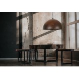 Lampa wisząca industrialna Hemisphere Rust | Nowodvorski