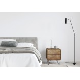 Lampa podłogowa czarna Nowodvorski Eye Super | Minimalistyczny design