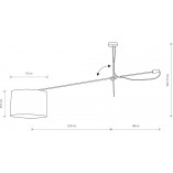 Lampa sufitowa Viper biała | Nowodvorski - Odkryj elegancję