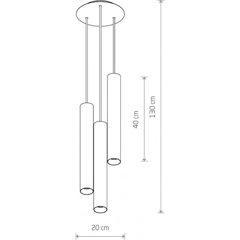 Lampa wisząca Eye III biała | Nowodvorski - 20cm