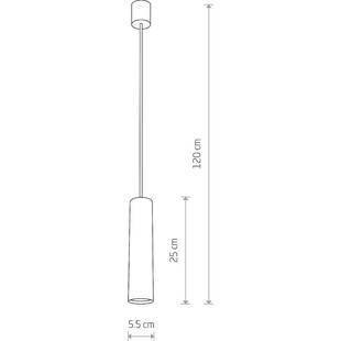 Lampa wisząca mosiądz Nowodvorski Eye | Elegancki design