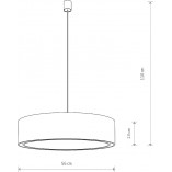 Lampa wisząca Mist biała | Nowodvorski - Nowoczesny design
