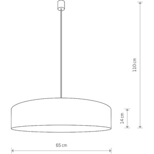 Lampa wisząca Turda szara | Nowodvorski - Nowoczesny Design