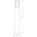 Lampa zewnętrzna Norin I | Nowodvorski - Szara