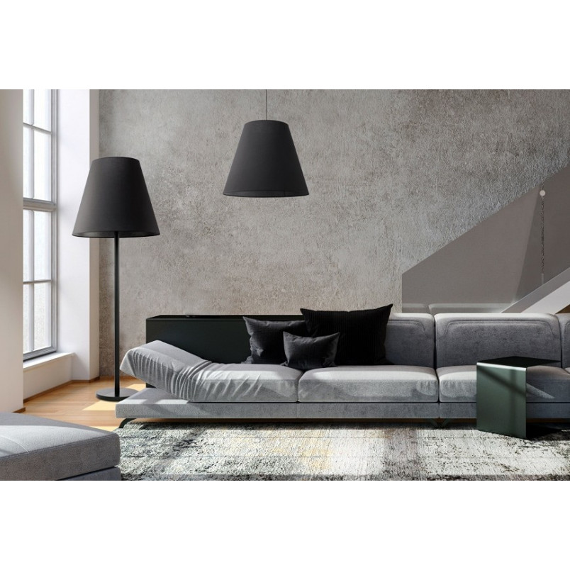 Lampa podłogowa czarna Moss | Nowodvorski - Elegancki design