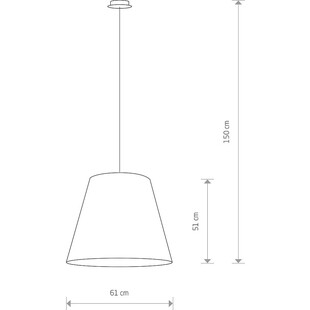 Lampa wisząca Moss czarna | Nowodvorski - Elegancki design