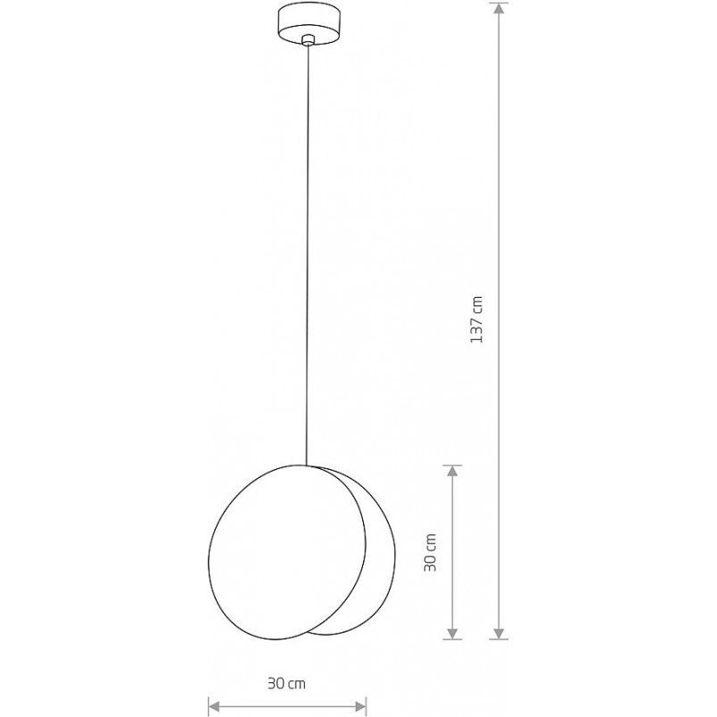Lampa wisząca Wheel mosiądz - Nowodvorski | Eleganckie oświetlenie