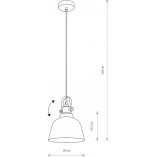 Lampa Wisząca Loft Amalfi Złota | Nowodvorski - Kup Teraz!