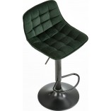 Hoker pikowany Halmar H-95 | Zielony, regulowany | Kup online