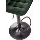 Hoker pikowany Halmar H-95 | Zielony, regulowany | Kup online