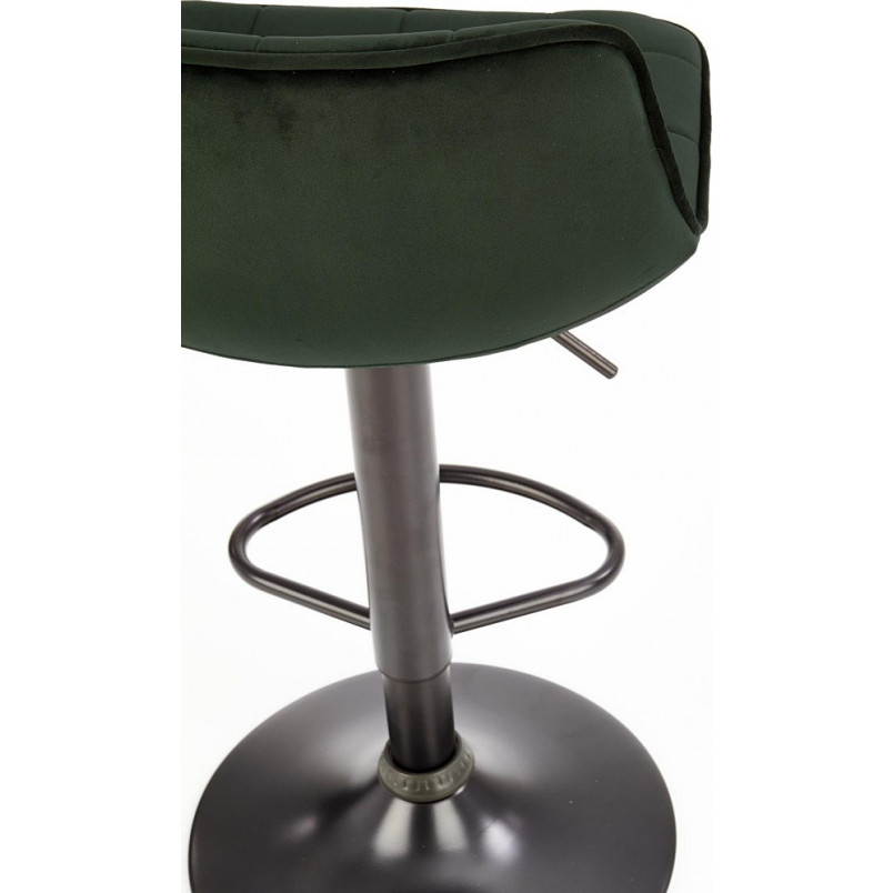 Hoker pikowany Halmar H-95 | Zielony, regulowany | Kup online