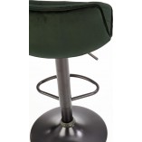 Hoker pikowany Halmar H-95 | Zielony, regulowany | Kup online