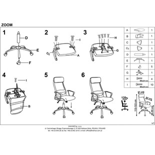 Fotel biurowy Zoom Halmar - Komfort i ergonomia | Sklep mebli