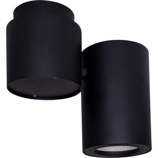 Reflektor sufitowy nowoczesny Barro Czarny marki MaxLight