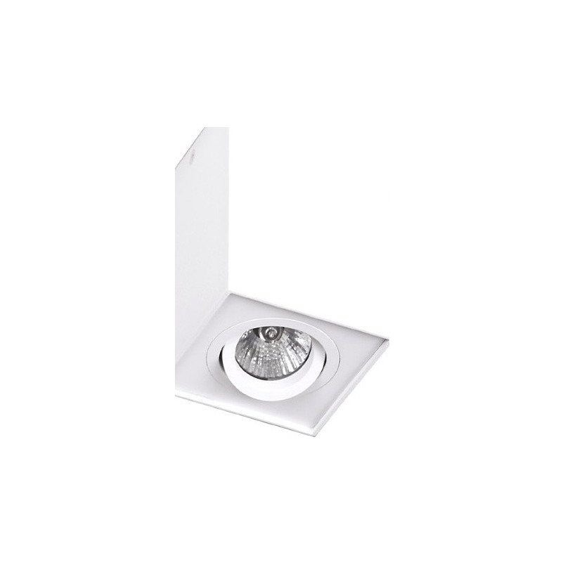 Lampa spot Basic Square biała - MaxLight | Nowoczesne oświetlenie
