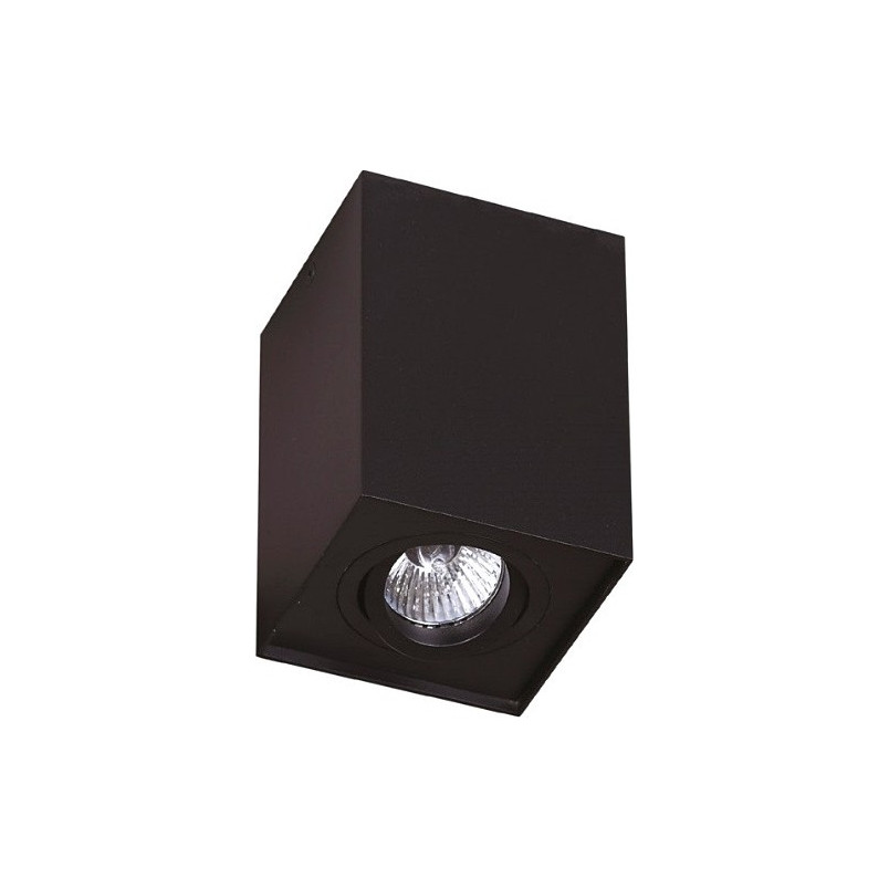 Lampa spot Basic Square czarna | MaxLight - Nowoczesne oświetlenie