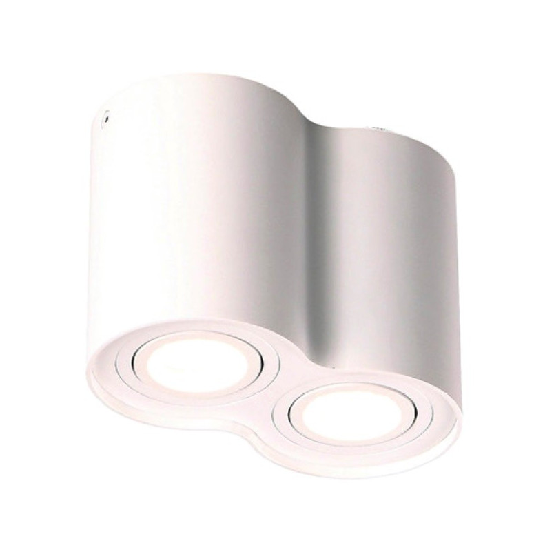 Lampa spot Basic Round biała - MaxLight | Nowoczesne oświetlenie