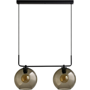 Lampa wisząca Monaco II szara/czarna - Nowodvorski | Sklep z lampami