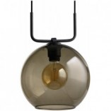 Lampa wisząca Monaco - szara kula szklana | Nowodvorski