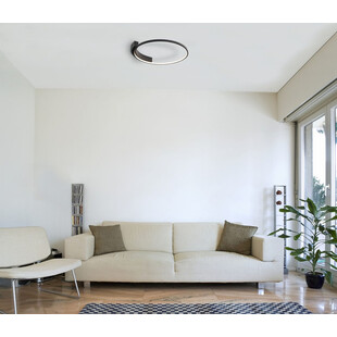Plafon okrągły nowoczesny Velvet 40 LED czarny marki MaxLight