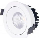 Oprawa łazienkowa Cyklop 9cm LED biała - MaxLight | Downlight IP65