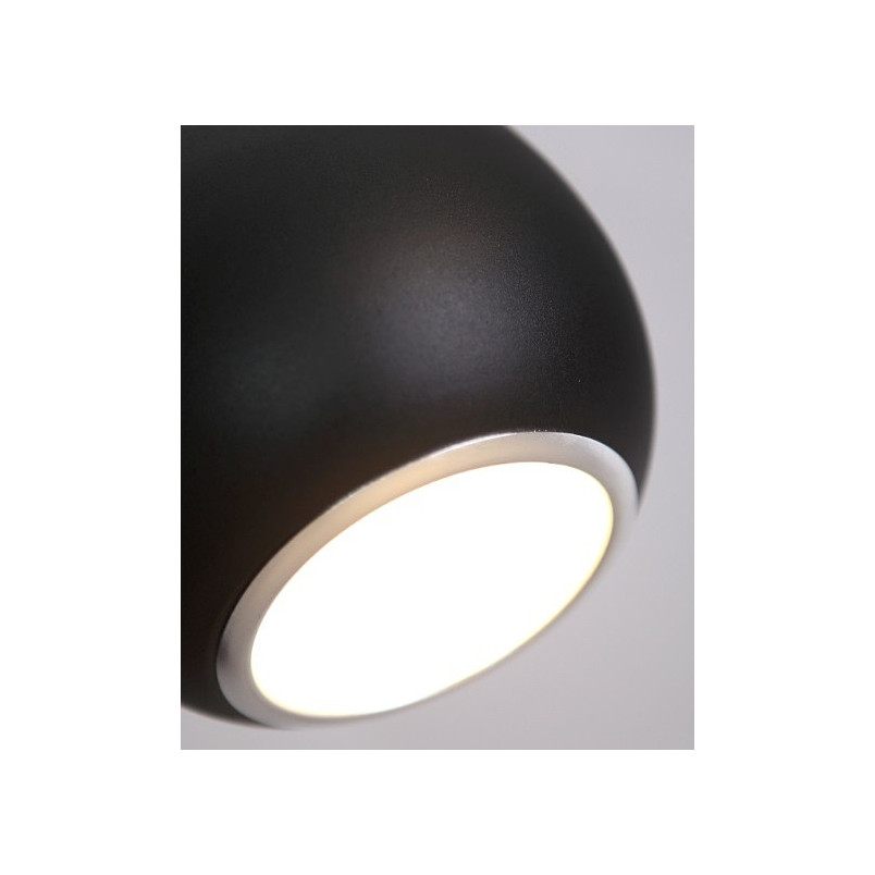 Lampa wisząca Drop czarna MaxLight | Nowoczesny design