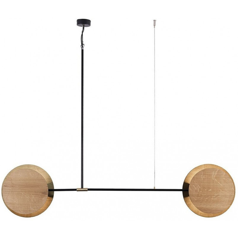 Lampa Wisząca Drewniana Minimal II 130cm | Nowodvorski