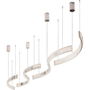 Lampa wisząca glamour Saphir LED | MaxLight - 100cm