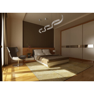 Lampa wisząca glamour Saphir LED | MaxLight - 100cm