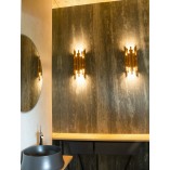 Kinkiet Glamour Organic LED Złoty MaxLight - Luksus i Design