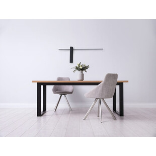Kinkiet LED czarny MaxLight Sabre | Minimalistyczny design