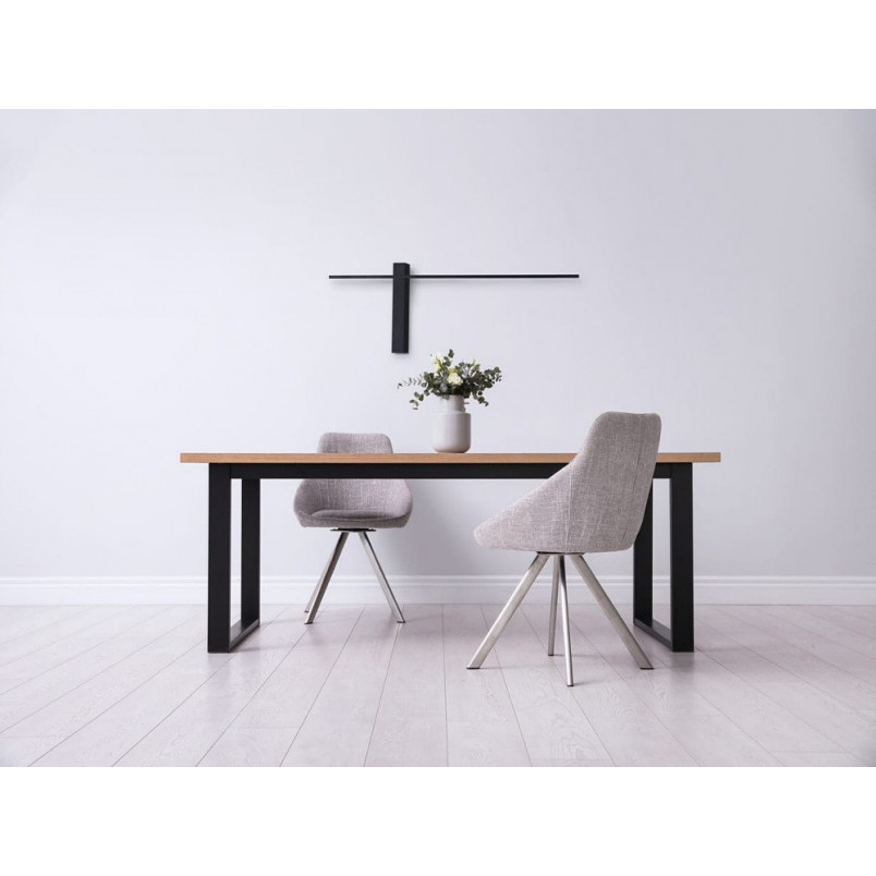 Kinkiet LED czarny MaxLight Sabre | Minimalistyczny design