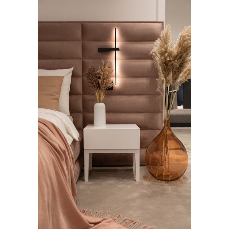 Kinkiet LED Sabre czarny MaxLight | Minimalistyczny design