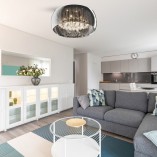 Plafon Crystal 50cm - Glamour z Kryształkami | ZumaLine