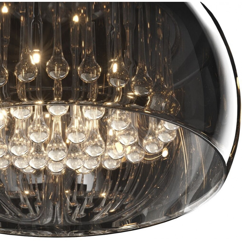 Plafon Crystal 50cm - Glamour z Kryształkami | ZumaLine