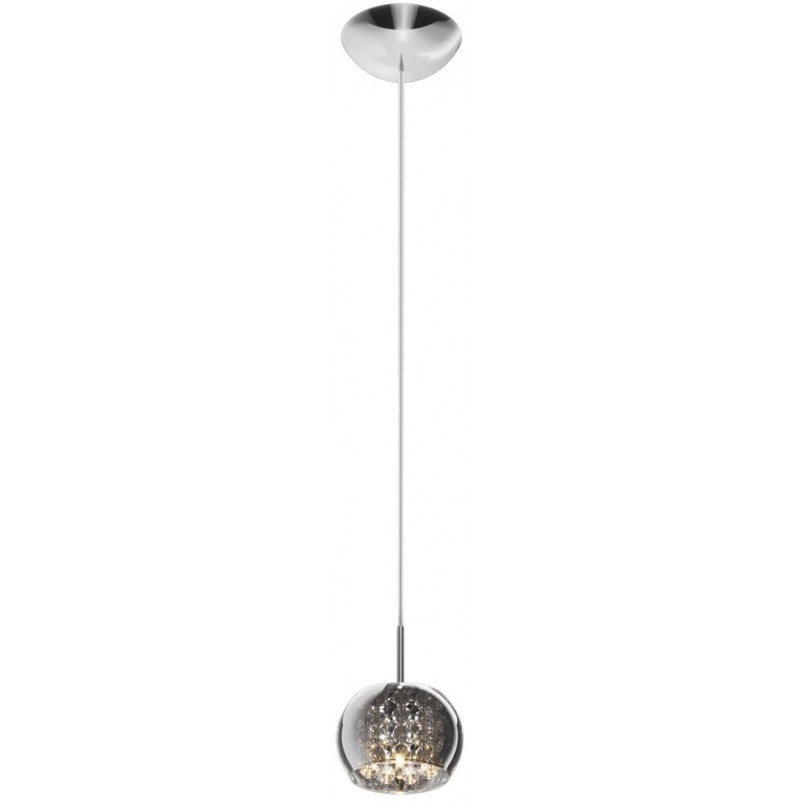 Lampa wisząca ZumaLine Crystal - glamour, chrom, szkło | Kup teraz