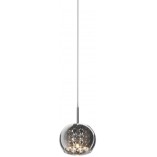 Lampa wisząca ZumaLine Crystal - glamour, chrom, szkło | Kup teraz