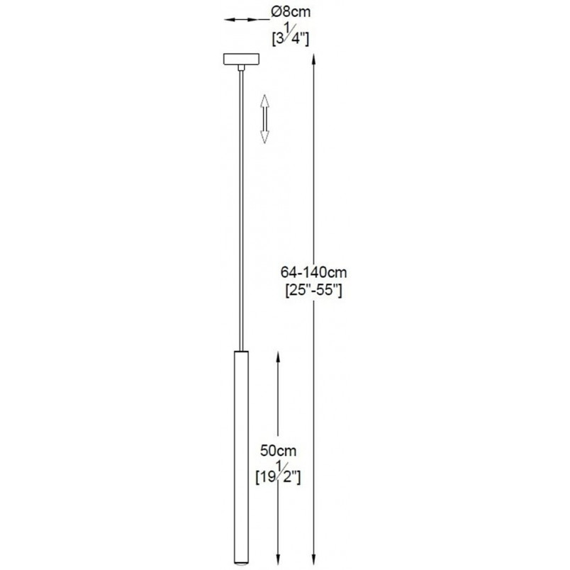 Lampa wisząca Loya ZumaLine - Złota, LED | Elegancki Design