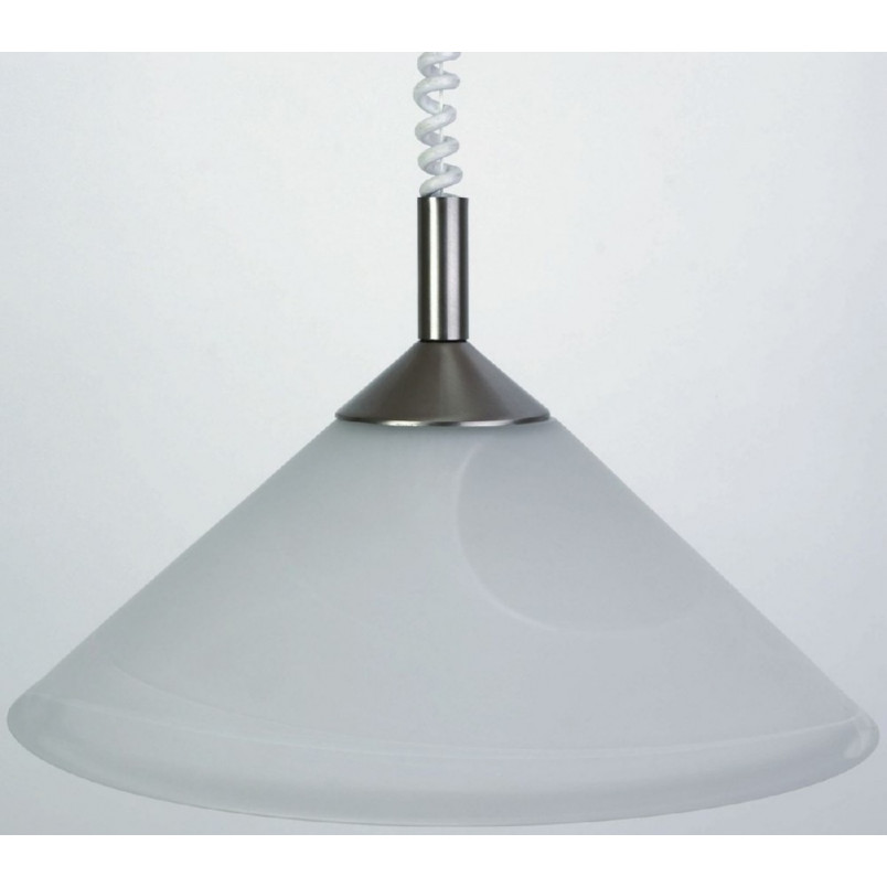Lampa wisząca Ariana | Szklana, Biała | Brilliant - Kup Teraz!