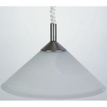 Lampa wisząca Ariana | Szklana, Biała | Brilliant - Kup Teraz!